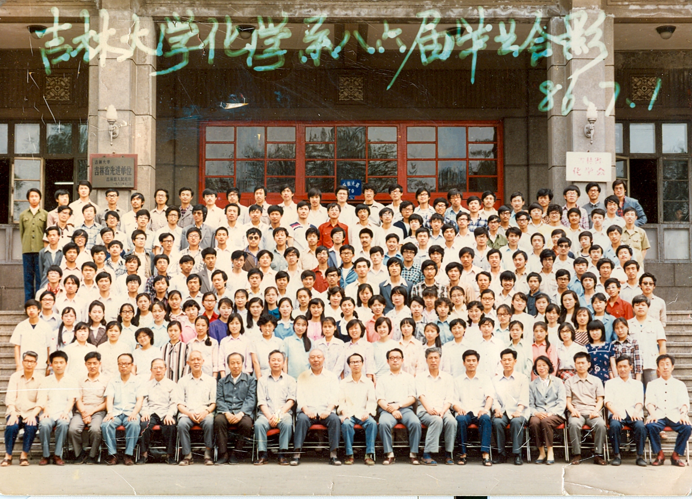776net必赢官网化学系1986届毕业合影